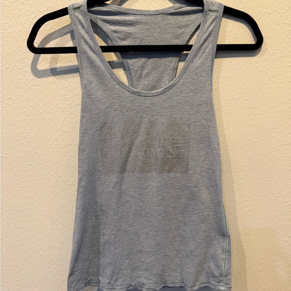 lululemon athletica Gray Tank Top